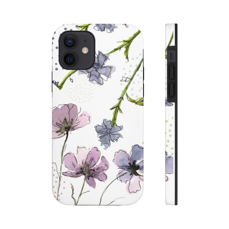 Floral Watercolor Phone Tough Case