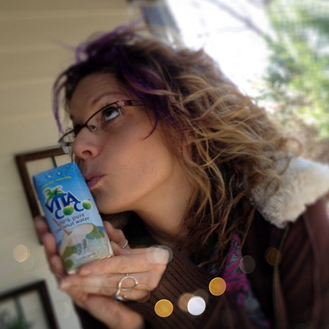 Crave Desire Love one of my Favorite things Coconut Water