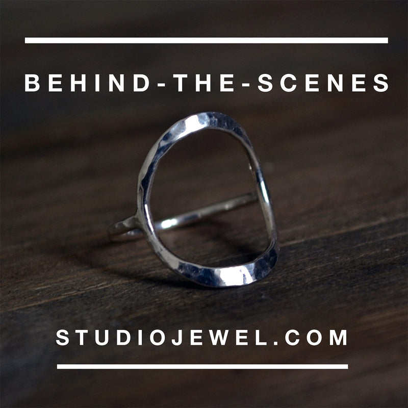 behind the scenes - creation of a ring by StudioJewel.com