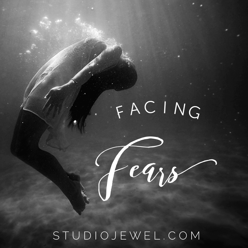 Fear will trickle in unaware until it has taken up so much space you find yourself drowning when you didn't even realize you were swimming.