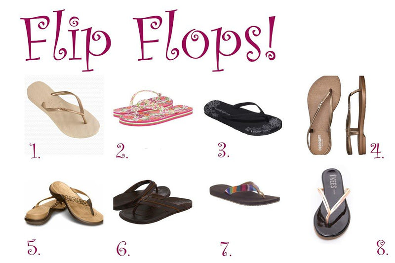 Fashionable Flip Flops for summer style