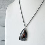 Fordite Shadowbox Textured Pendant