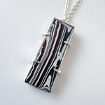 Fordite Rectangle Pendant