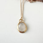 Moonstone Pendant in 14 karat gold