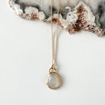 Moonstone Pendant in 14 karat gold
