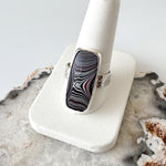Fordite Rectangle Ring