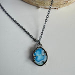 Golden Hills Turquoise Pendant with Prongs