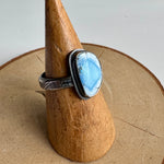 Golden Hills Turquoise Oxidized Ring