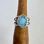 Golden Hills Turquoise Double Band Wide Ring