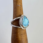 Golden Hills Turquoise Double Band Wide Ring