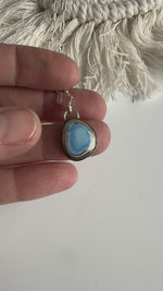 Golden Hills Turquoise Pendant Double framed