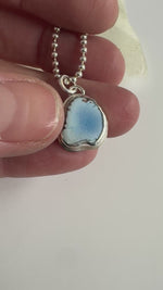 Golden Hills Turquoise Upside Down Heart Pendant