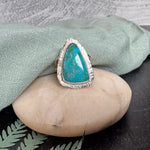 Turquoise and Sterling Silver Statement Ring