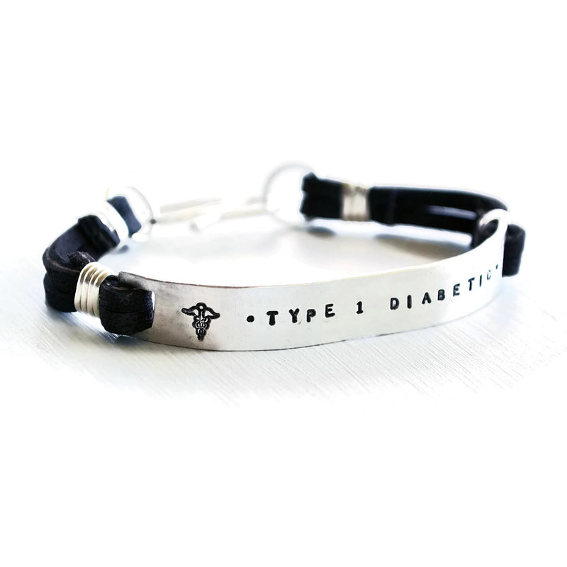 Medical Alert bracelet custom and personalized for him | LLdesigns – Lisa  Lehmann Designs