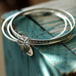 custom bangle bracelets personalized bracelets gift for her